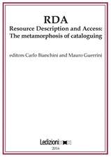 RDA, Resource Description and Access