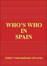 Who's Who in Spain