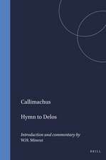 Hymn to Delos: Introduction and commentary by W.H. Mineur