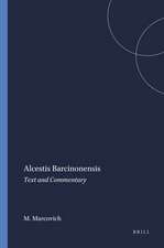 Alcestis Barcinonensis: Text and Commentary