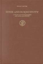 Sense and Subjectivity: A Study of Wittgenstein and Merleau-Ponty