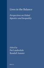 Lives in the Balance: Perspectives on Global Injustice and Inequality