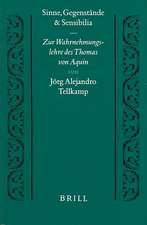 Sinne, Gegenstände und Sensibilia: Zur Wahrnehmungslehre des Thomas von Aquin