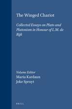 The Winged Chariot: Collected Essays on Plato and Platonism in Honour of L.M. de Rijk