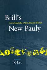 Brill's New Pauly, Antiquity, Volume 7 (K-Lyc)