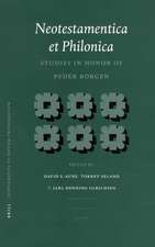 Neotestamentica et Philonica: Studies in Honor of Peder Borgen