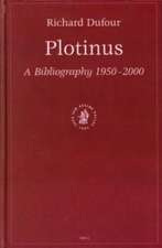 Plotinus: A Bibliography 1950-2000