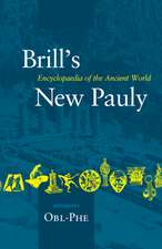 Brill's New Pauly, Antiquity, Volume 10 (Obl-Phe)