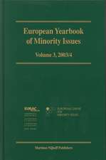 European Yearbook of Minority Issues, Volume 3 (2003/2004)