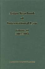 Asian Yearbook of International Law, Volume 11 (2003-2004)