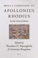 Brill's Companion to Apollonius Rhodius: Second, Revised Edition