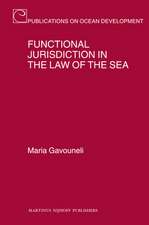 Functional Jurisdiction in the Law of the Sea