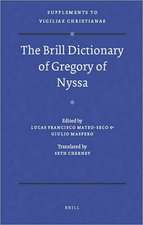 The Brill Dictionary of Gregory of Nyssa