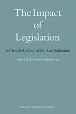 The Impact of Legislation