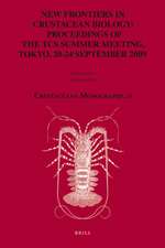 New Frontiers in Crustacean Biology: Proceedings of the TCS Summer Meeting, Tokyo, 20-24 September 2009