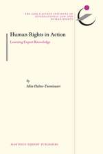 Human Rights in Action: Learning Expert Knowledge