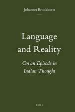 Language and Reality: On an Episode in Indian Thought