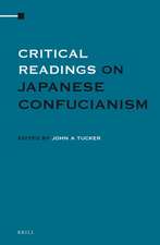 Critical Readings on Japanese Confucianism (4 Vols. SET)