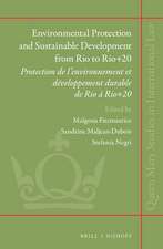 Environmental Protection and Sustainable Development from Rio to Rio+20: Protection de l’environnement et développement durable de Rio à Rio+20