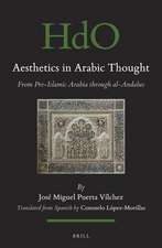 Aesthetics in Arabic Thought: from Pre-Islamic Arabia through al-Andalus