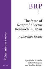 The State of Nonprofit Sector Research in Japan: A Literature Review