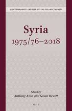 Syria 1975/76-2018