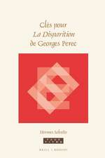 Clés pour <i>La Disparition</i> de Georges Perec