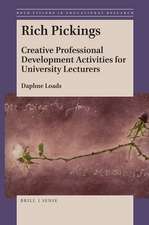 Rich Pickings: Creative Professional Development Activities for University Lecturers