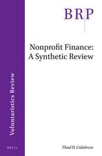 Nonprofit Finance: A Synthetic Review