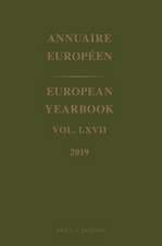 European Yearbook / Annuaire Européen, Volume 67 (2019)