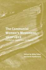 The Communist Women’s Movement, 1920-1922