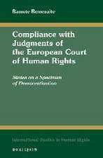 Compliance with Judgments of the European Court of Human Rights