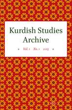 Kurdish Studies Archive: Vol. 1 No. 1 2013