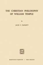 The Christian Philosophy of William Temple