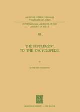 The Supplément to the Encyclopédie