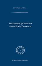 Autrement qu'être ou au-delà de l'essence