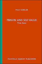 Person and Self-Value: Three Essays