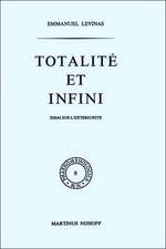 Totalité et infini: Essai sur l'extériorité