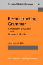Reconstructing Grammar