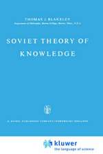 Soviet Theory of Knowledge