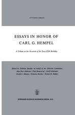 Essays in Honor of Carl G. Hempel