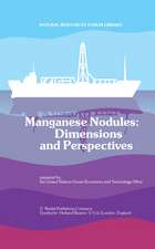 Manganese Nodules: Dimensions and Perspectives