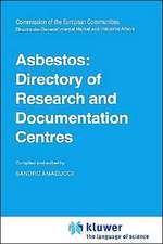 Asbestos: Directory of Research and Documentation Centres