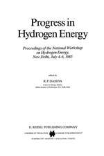 Progress in Hydrogen Energy: Proceedings of the National Workshop on Hydrogen Energy, New Delhi, July 4–6, 1985