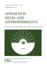 Advances in Helio- and Asteroseismology: Proceedings of the 123th Symposium of the International Astronomical Union, Held in Aarhus, Denmark, July 7–11, 1986