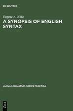 A Synopsis of English Syntax