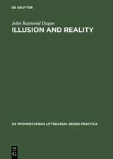 Illusion and Reality: A Study of Descriptive Techniques in the Works of Guy de Maupassant