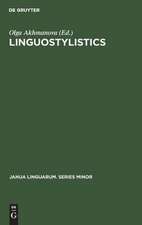 Linguostylistics: theory and method