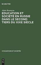 Education et société en Russie dans le second tiers du XIXe siècle