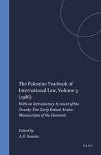 The Palestine Yearbook of International Law, Volume 3 (1986)